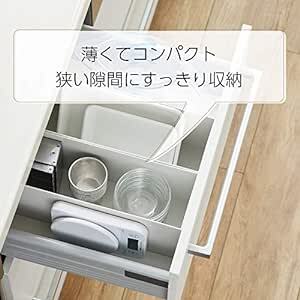 タニタ クッキングスケール キッチン はかり 料理 デジタル 1kg 1g単位 ホワイト KF-100 W_画像5