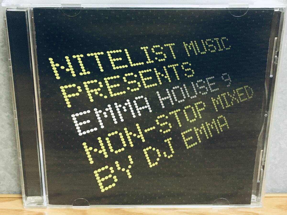 EMMA HOUSE 9 (初回限定盤・応募券帯付)　NITELIST MUSIC PRESENTS NON-STOP MIXED BY DJ EMMA　ナイトリスト エンマハウス DJエンマ_画像1