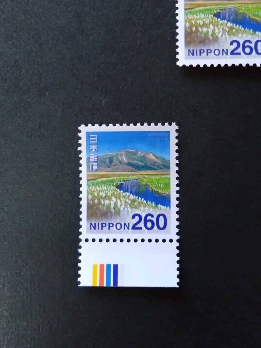 *CM on attaching under attaching country .. version attaching 3 kind .260 jpy tail . beautiful goods NH unused color Mark attaching ordinary stamp . version barcode treasure rare Japan stamp valuable rare CМ1 point limit 