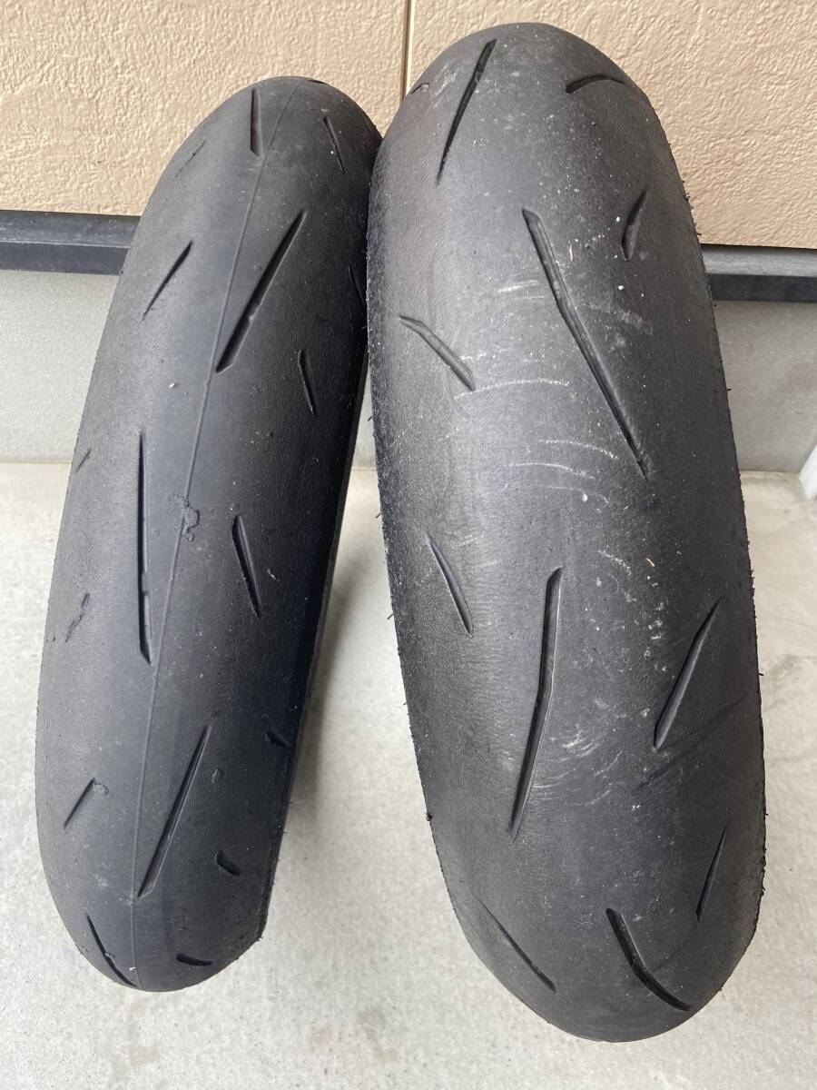 ダンロップ α13SP H 前後セット 110/70R17 54H 140/70R17 66H の画像1