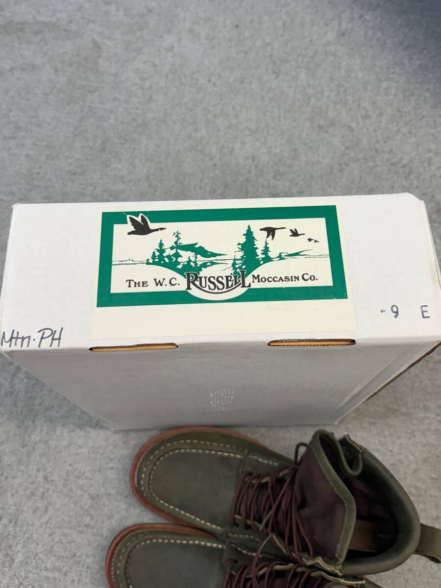 美品 レア ラッセルモカシン RUSSELL MOCCASIN MOUNTAIN PH 美品 レア ラッセルモカシン RUSSELL MOCCASIN MOUNTAIN PH