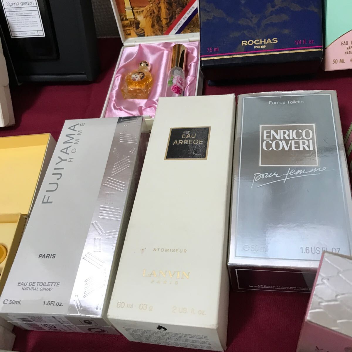 *1 jpy ~ brand perfume o-te cologne etc. summarize ROCHAS that time thing unused equipped boxed great number control number 103 Yupack 