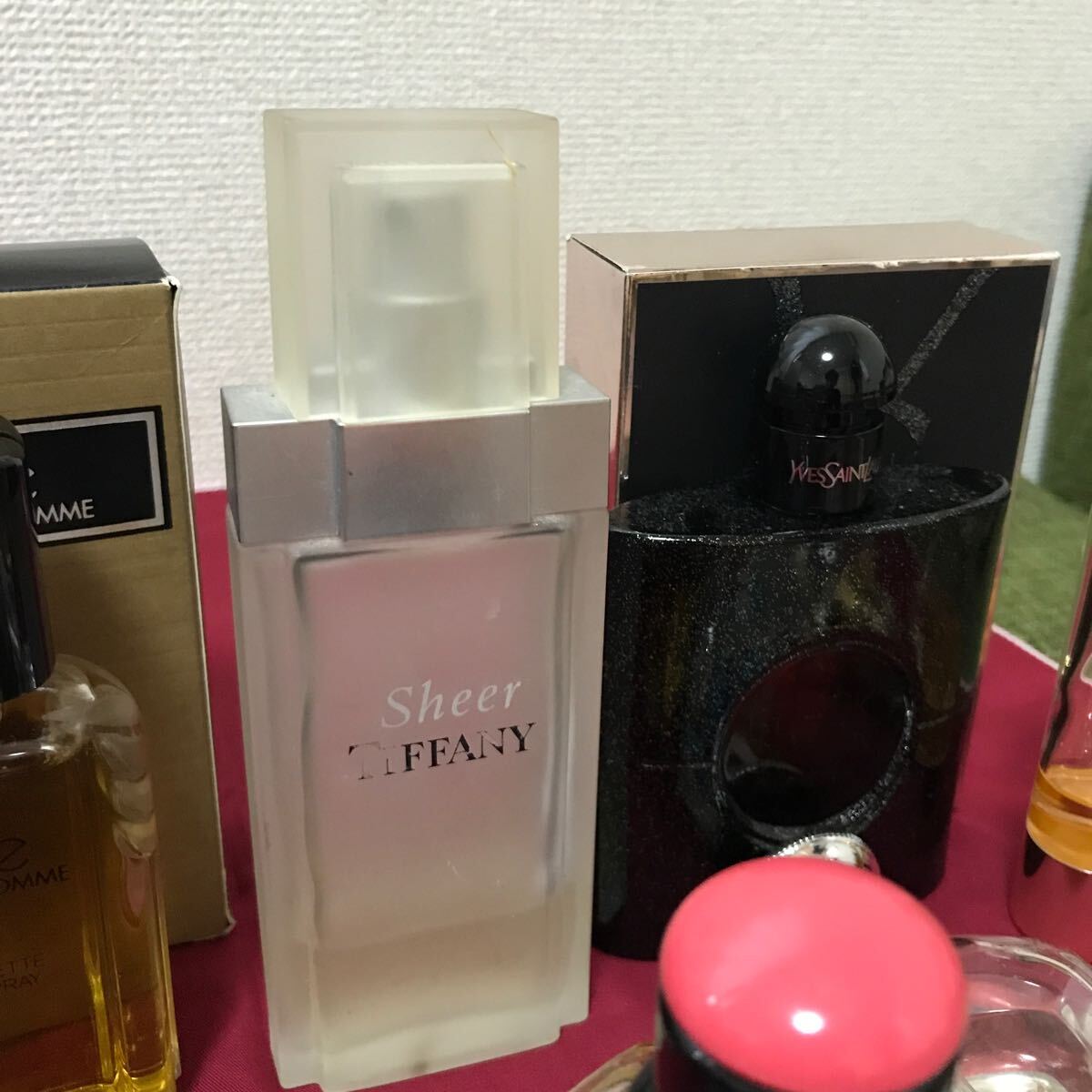 ☆1円〜イヴサンローラン YVES SAINT LAURENT ブランド香水 まとめ 箱入り残量たっぷりあり Tiffany 管理番号180 ゆうパック_画像7