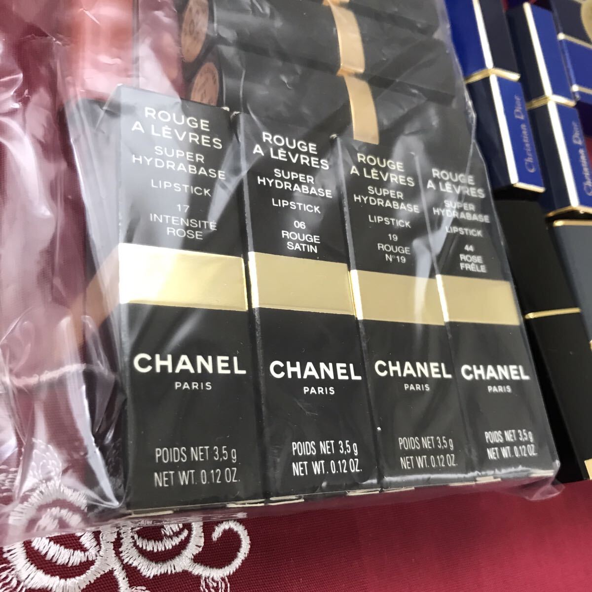 ☆1円〜CHANEL Dior 口紅 ルージュ ファンデーション アイパレット などまとめ 未使用あり 当時物 ゆうパック820円 管理番号808_画像2