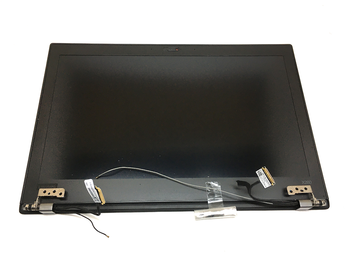 17▲ThinkPad X280上半身/アンテナx2/カメラ/LCD/FHDパネル/IPS/液晶パネル 正常動作品(トップカバーにヒビ・塗装浮き_画像1
