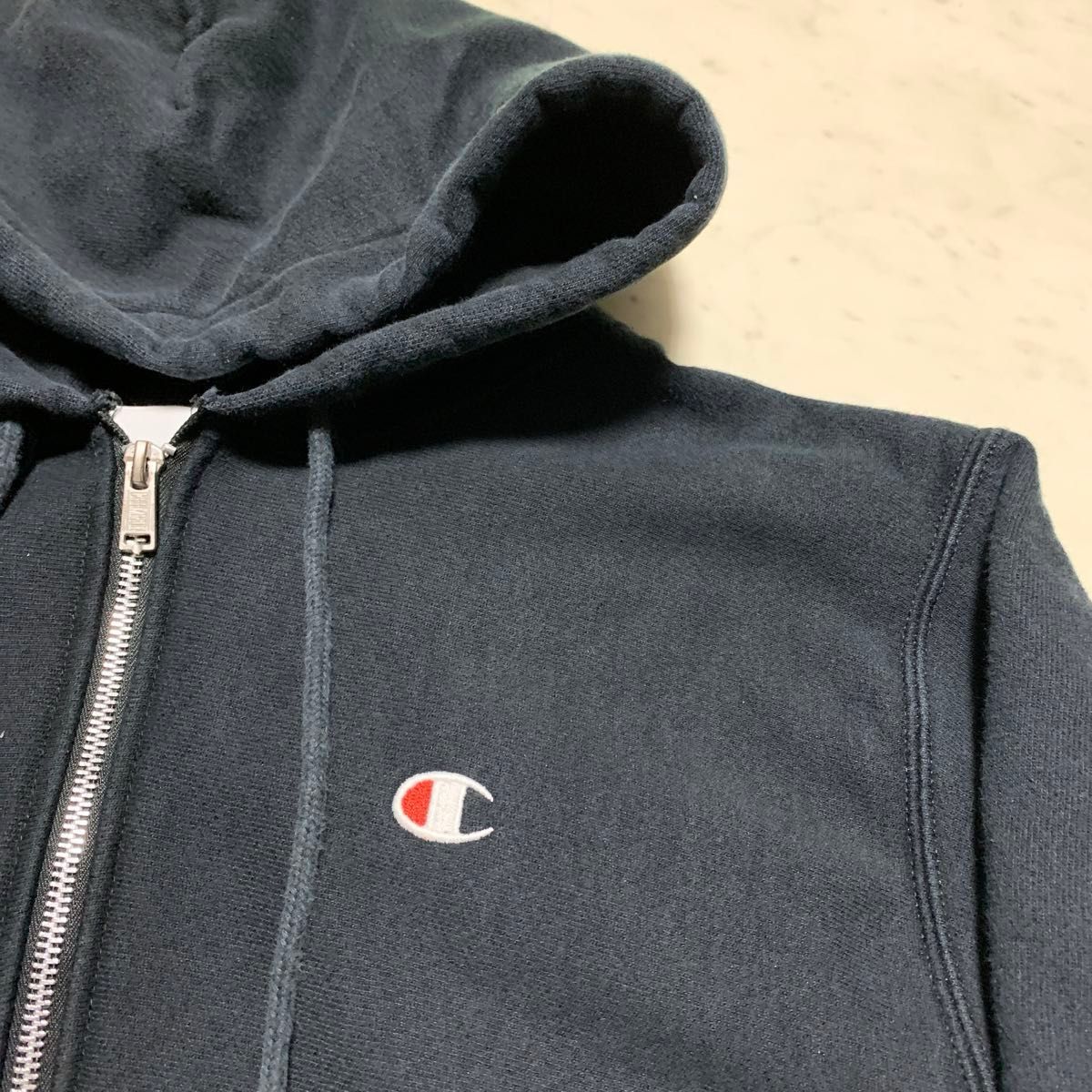 美品　champion  REVERSE WEAVE チャンピオン　リバースウィーブ　パーカー　 フルジップ　 XL アメカジ 