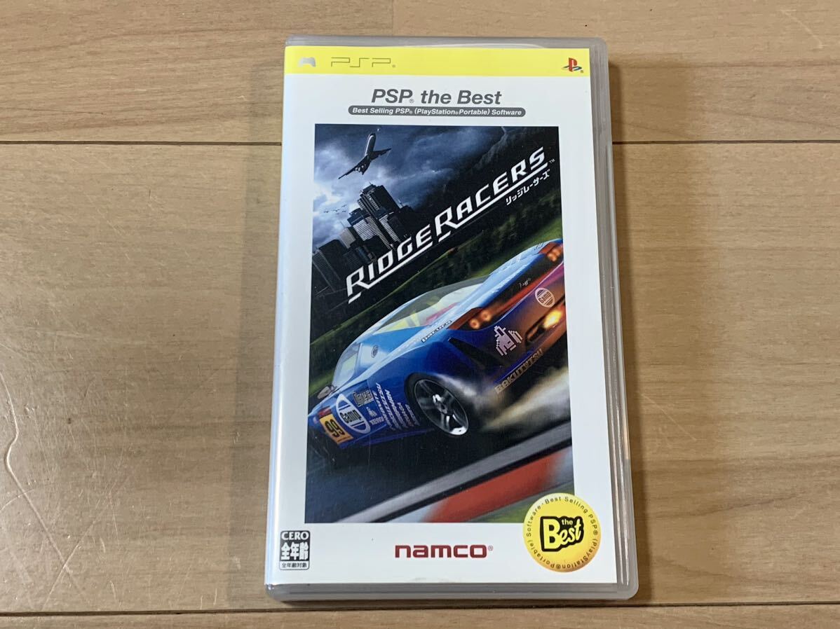 PSP リッジレーサーズ ソフト RIDGE RACERS リッジレーサー ベスト版_画像1