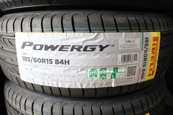 2023年製　ピレリ パワジー　185/60R15 84H　４本　新品　未使用　PIRELLI POWERGY　個人宅　配達OK_画像2