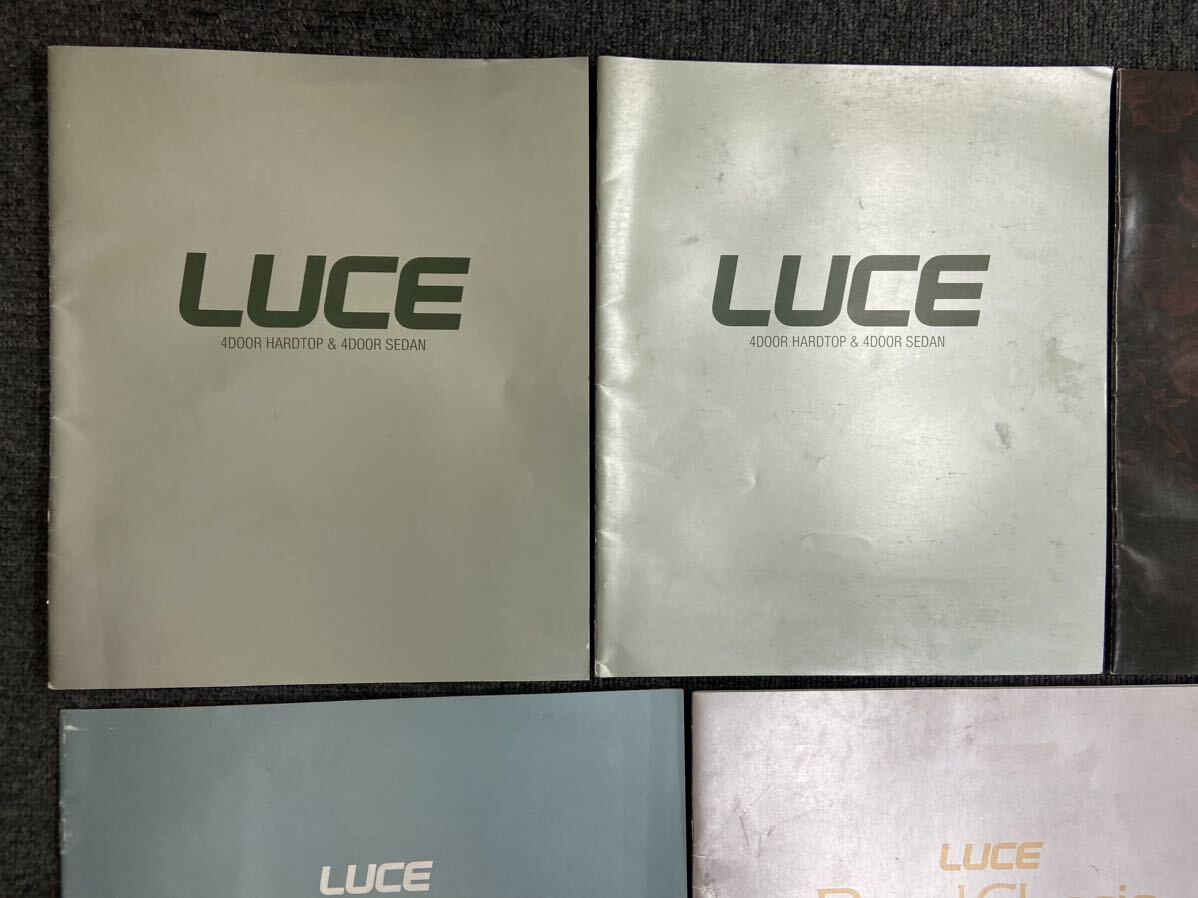 A-0829[MAZDA catalog together 7 pcs. Mazda Persona LUCE Luce old car catalog 1988 year /1989 year /1990 year junk ]