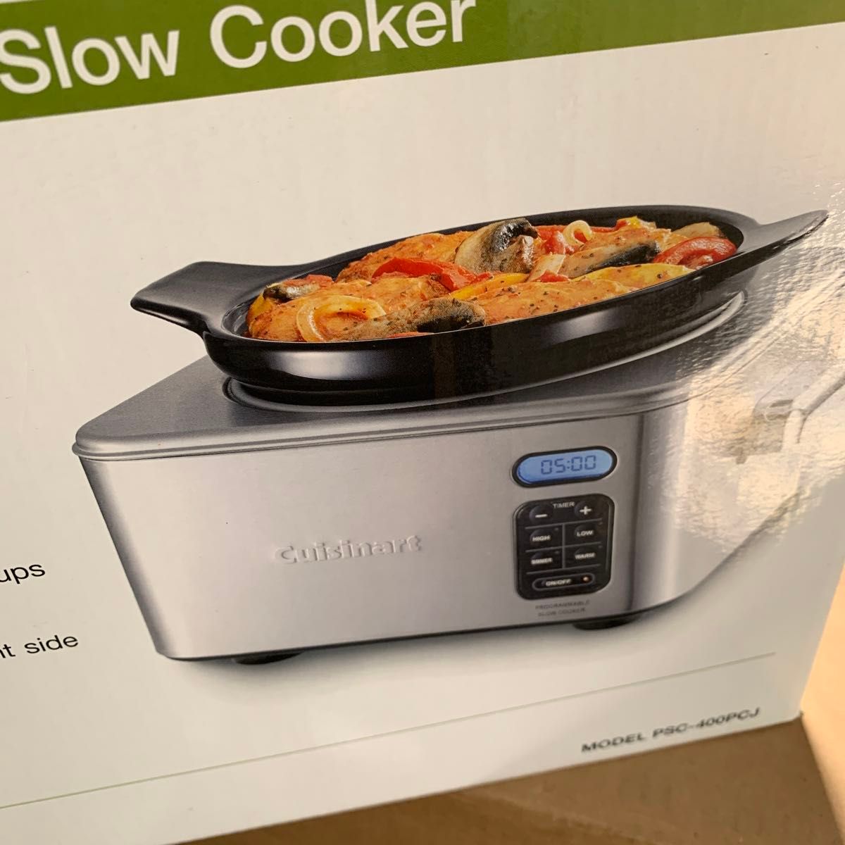 新品未使用品　Cuisinart　スロークッカー　