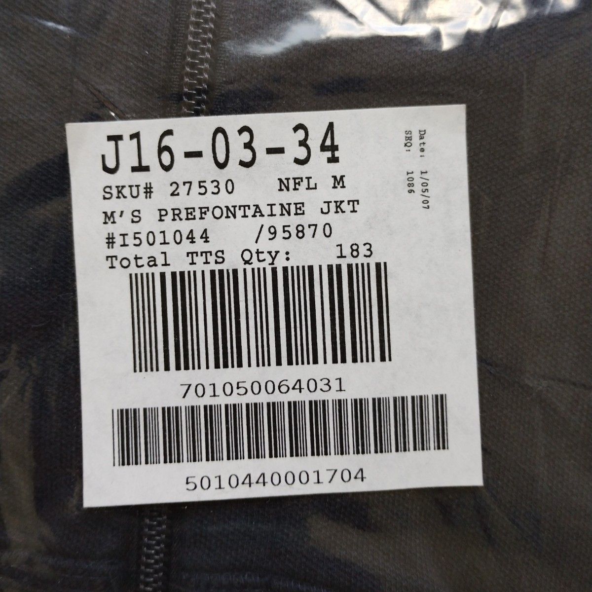 Patagonia パタゴニア 06年製 新品 未使用品 Prefontaine Jacket コットン ジャケット ネイビー M