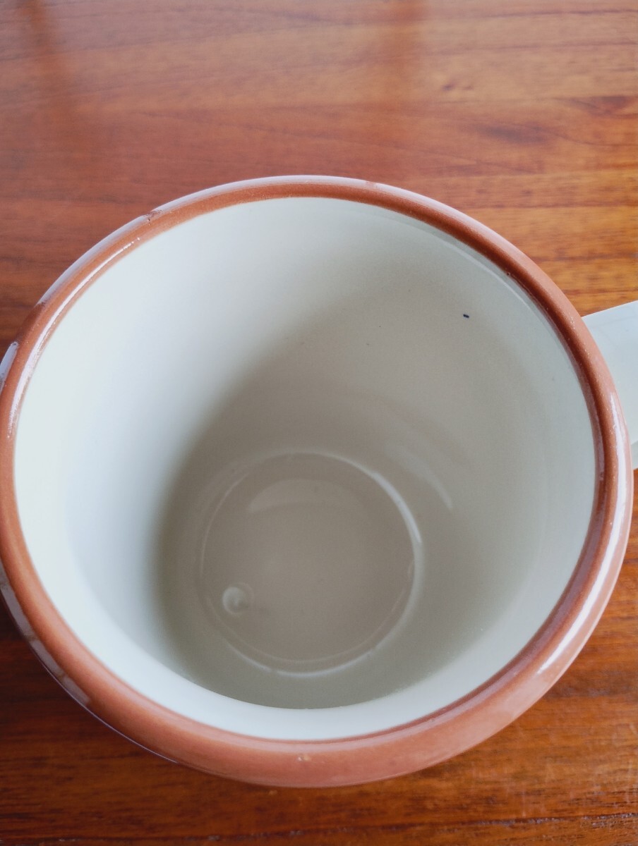 未使用 ヴィンテージ ノリタケ Noritake マグカップ ストーンウェア 日本製 コーヒーカップ RAINDANCE 昭和レトロ STONEWARE インディアン