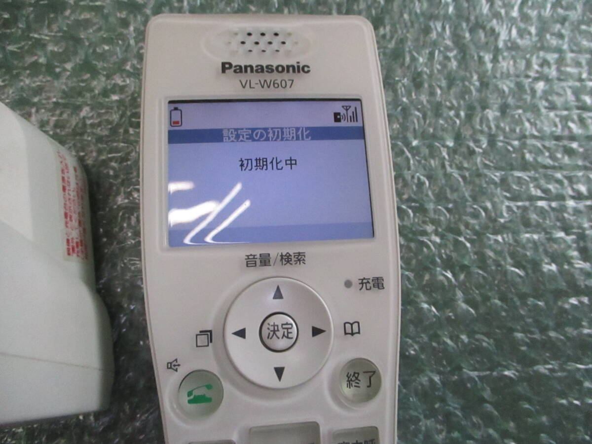 通電OK　綺麗★Panasonic VL-W607 DIGITALワイヤレスモニター子機 パナソニック★R_画像2