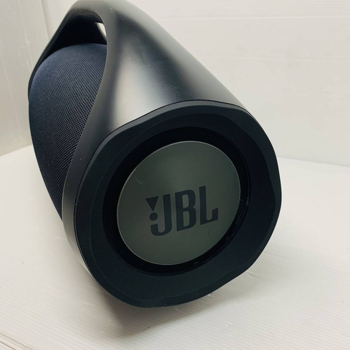 完動品JBL BOOMBOX ポータブル Bluetooth スピーカー ブラック 防水 バーベキュー アウトドア グランピング_画像3