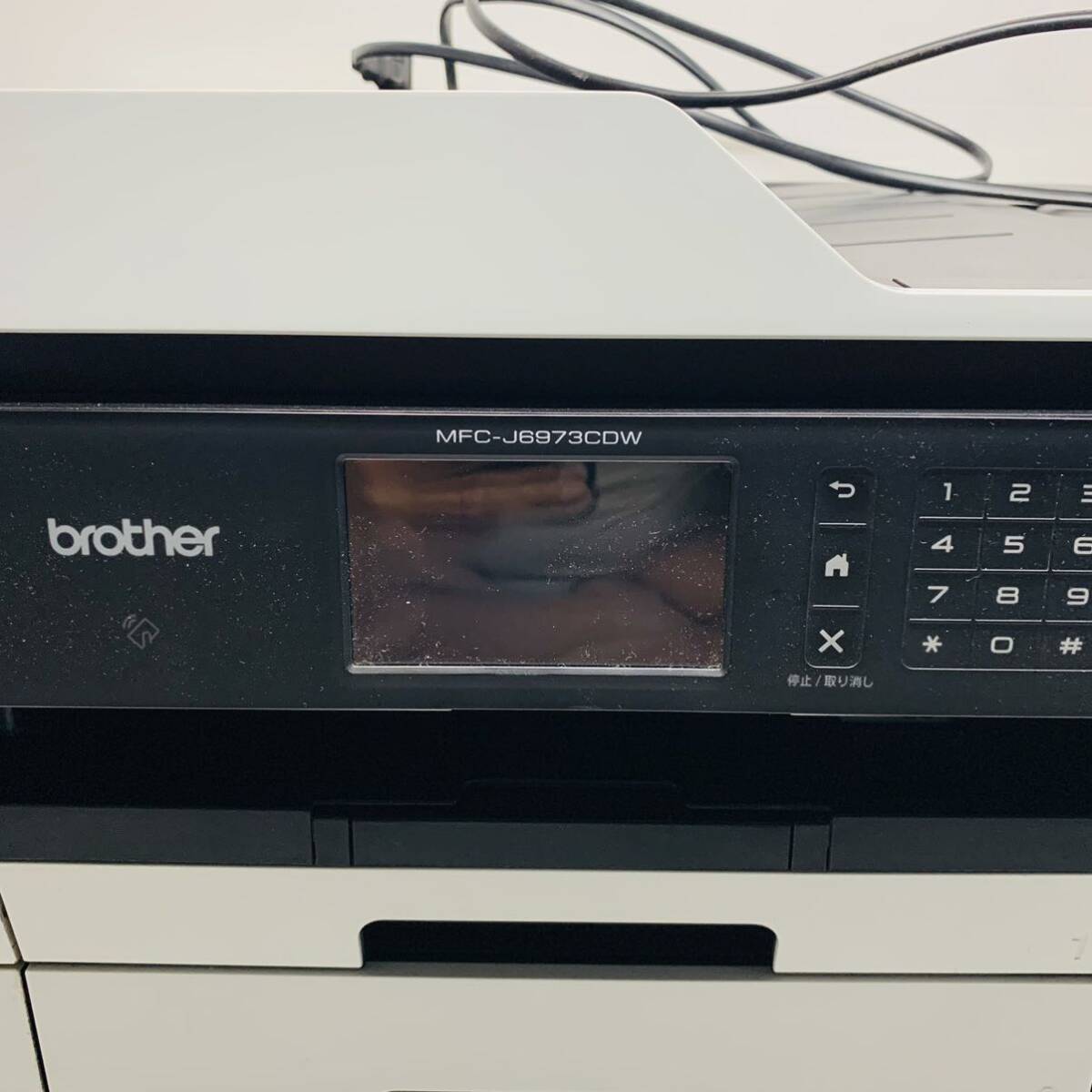 brother MFC-J6973CDW インクジェットプリンター 複合機 両面プリントA3 FAXPRIVIO ブラザー ビジネス Brother 動作品_画像2