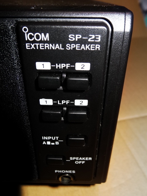【ジャンク】ICOM アイコム アマチュア無線機 外部スピーカー SP-23_画像5