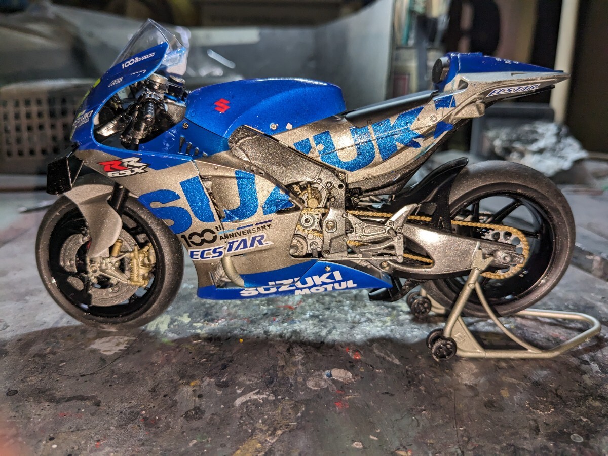  Tamiya RGV Gamma .GSX-RR final product 