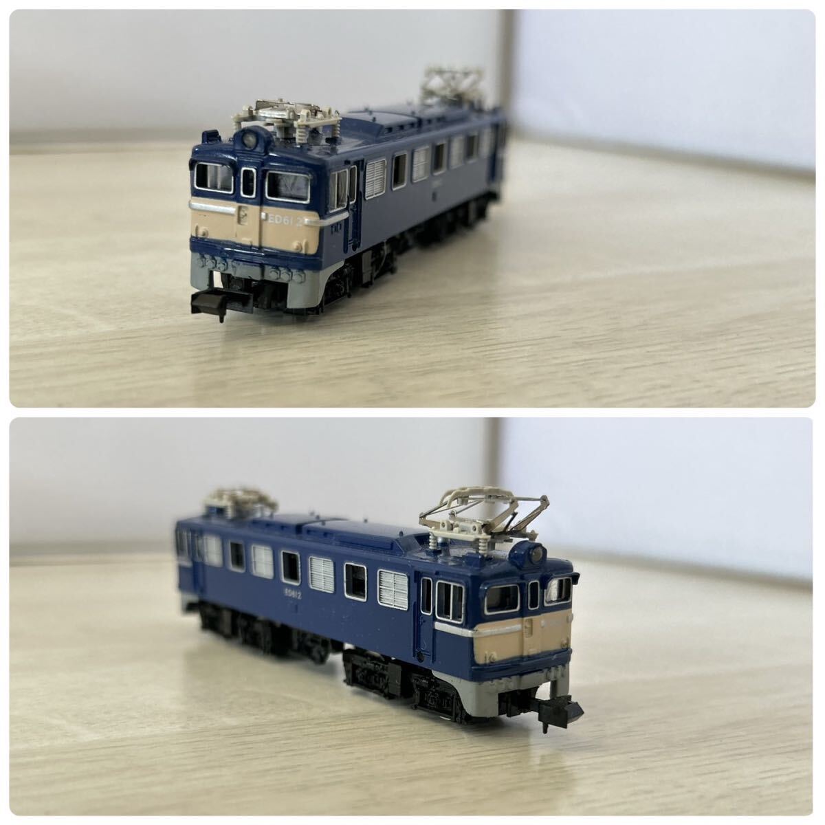 240510C●ジャンク品●Nゲージ鉄道模型【電気機関車】★TOMIX? ED612★メーカー不明車輌◆まとめて2点♪配送方法おてがる配送ネコポス230円_画像3