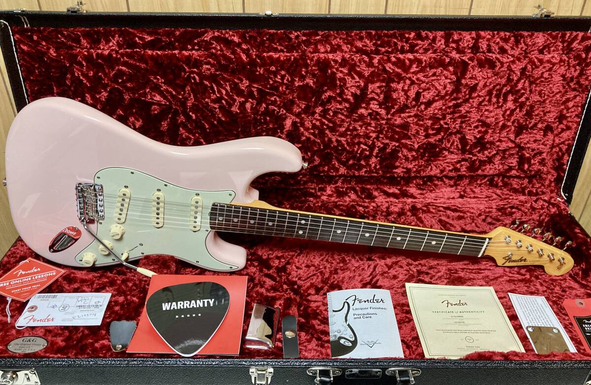 Fender American Original 60s Stratocaster Shell Pink フェンダーアメリカンオリジナル６０s ストラトキャスター_画像4