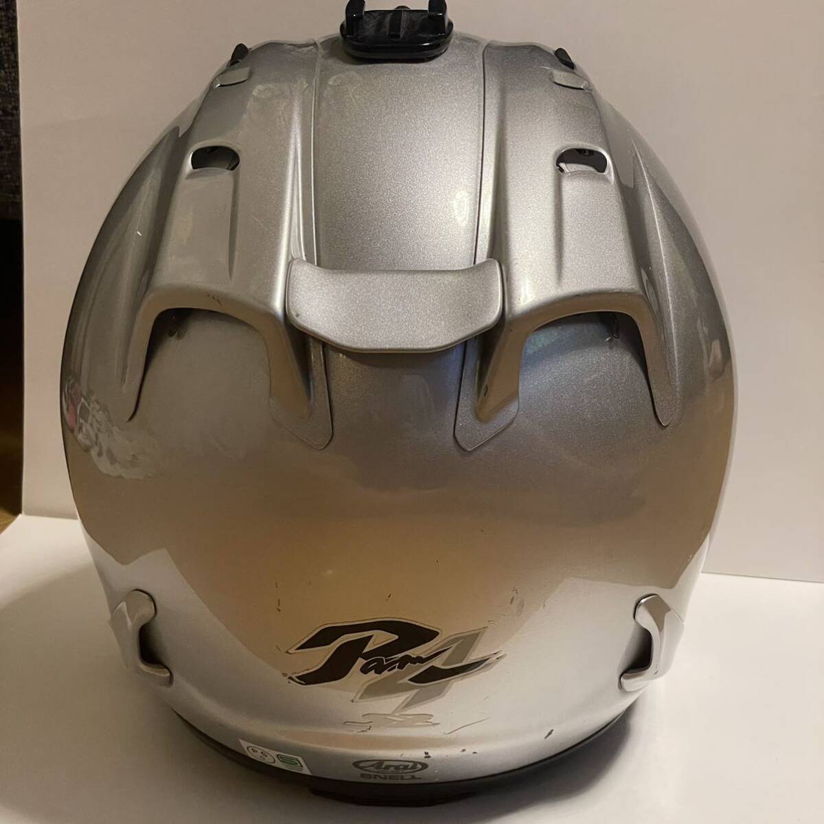 Arai アライジェットヘルメット SZ-ram4 シルバーの画像3