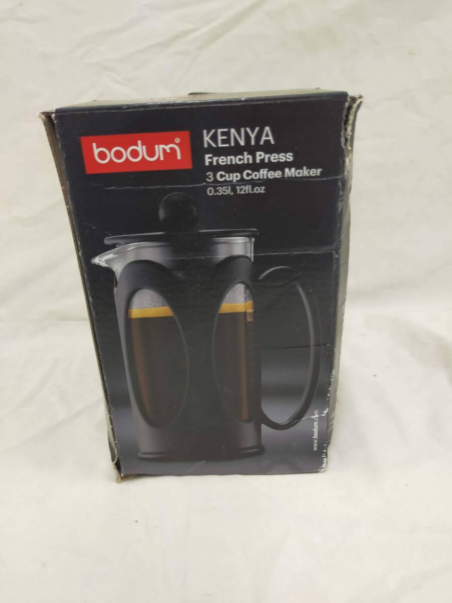 Ffg_01A_0471_ BODUM ボダム コーヒーメーカー コーヒープレス KENYA ケニア フレンチプレス コーヒーメーカー 350ml ブラック_画像8