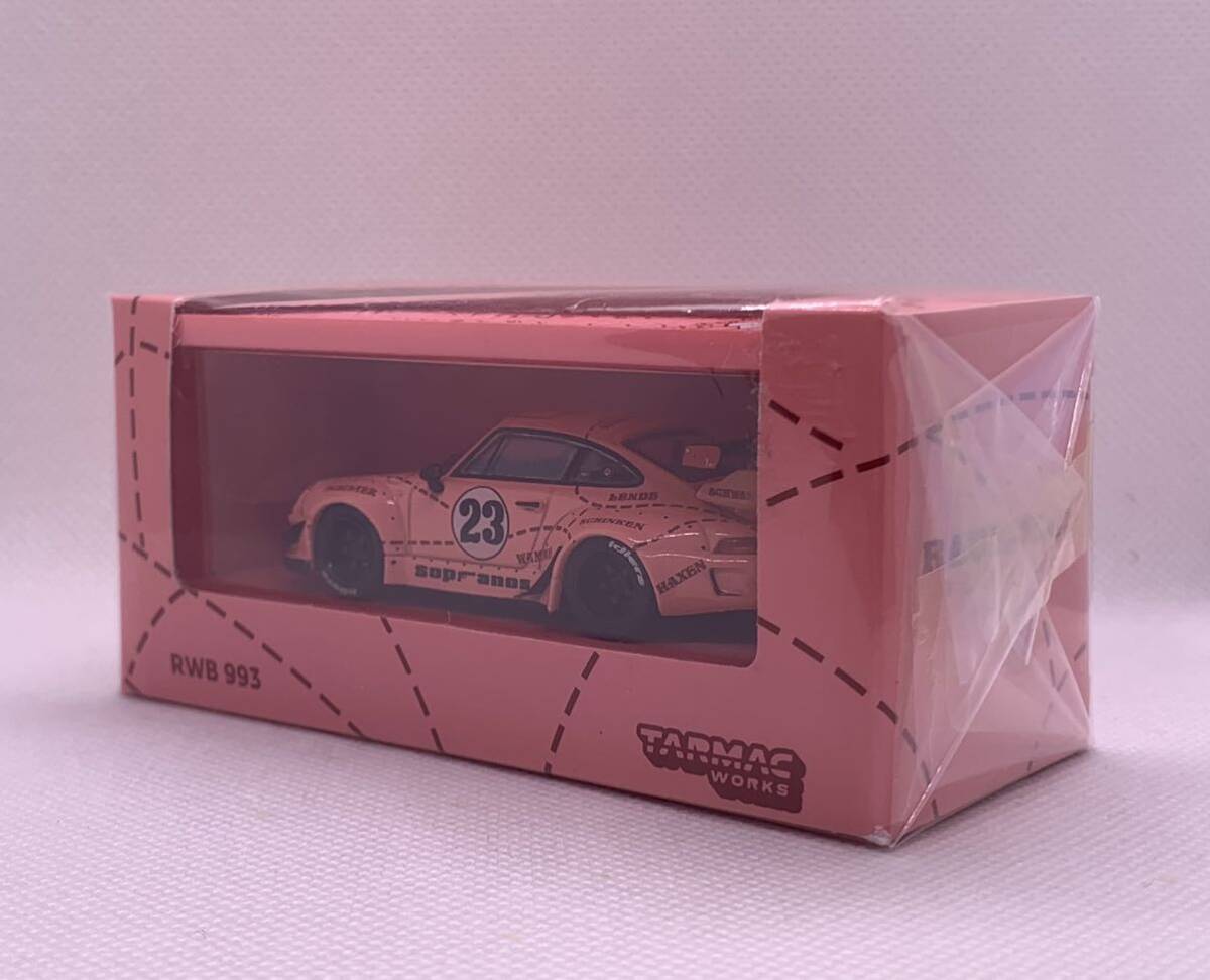 ターマックワークス 1/64 RWB 993 Sopranos コンテナBOXパッケージ RAUH-Welf BEGRIFF 新品未開封 限定_画像3