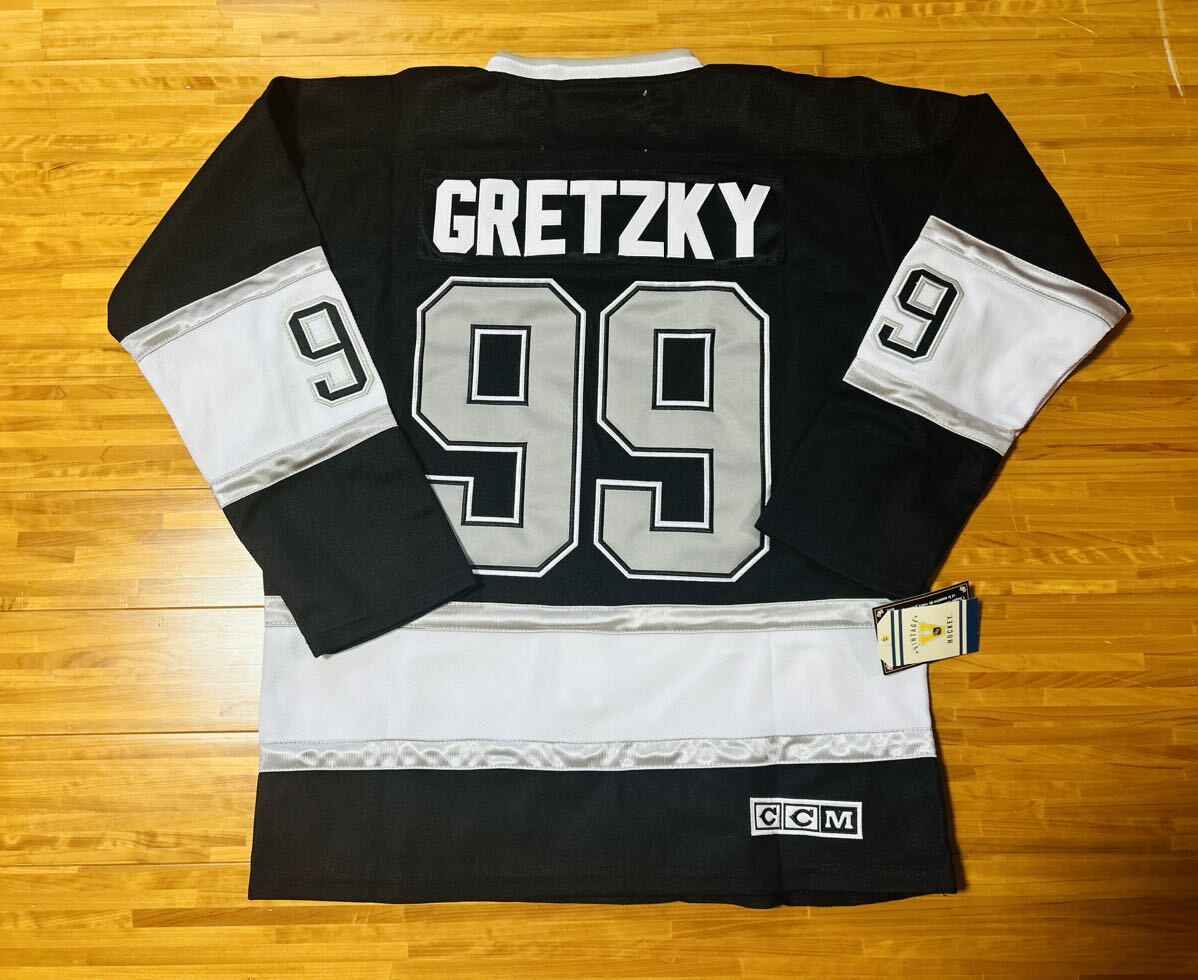 NHL キングス グレツキー ユニフォーム ホッケーシャツ Lサイズの画像2