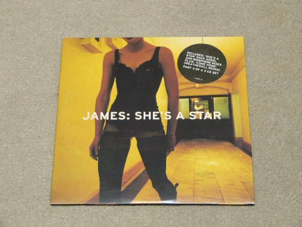 JAMES / SHE'S A STAR // CDS ギターポップ_画像1