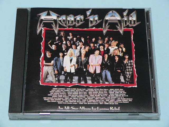 V.A. / HEAR ’N AID // Stars Dio Scorpions Motrhead Kiss Rush Accept Y&T Yngwie Malmsteen ディオ イングヴェイ マルムスティーン_画像2