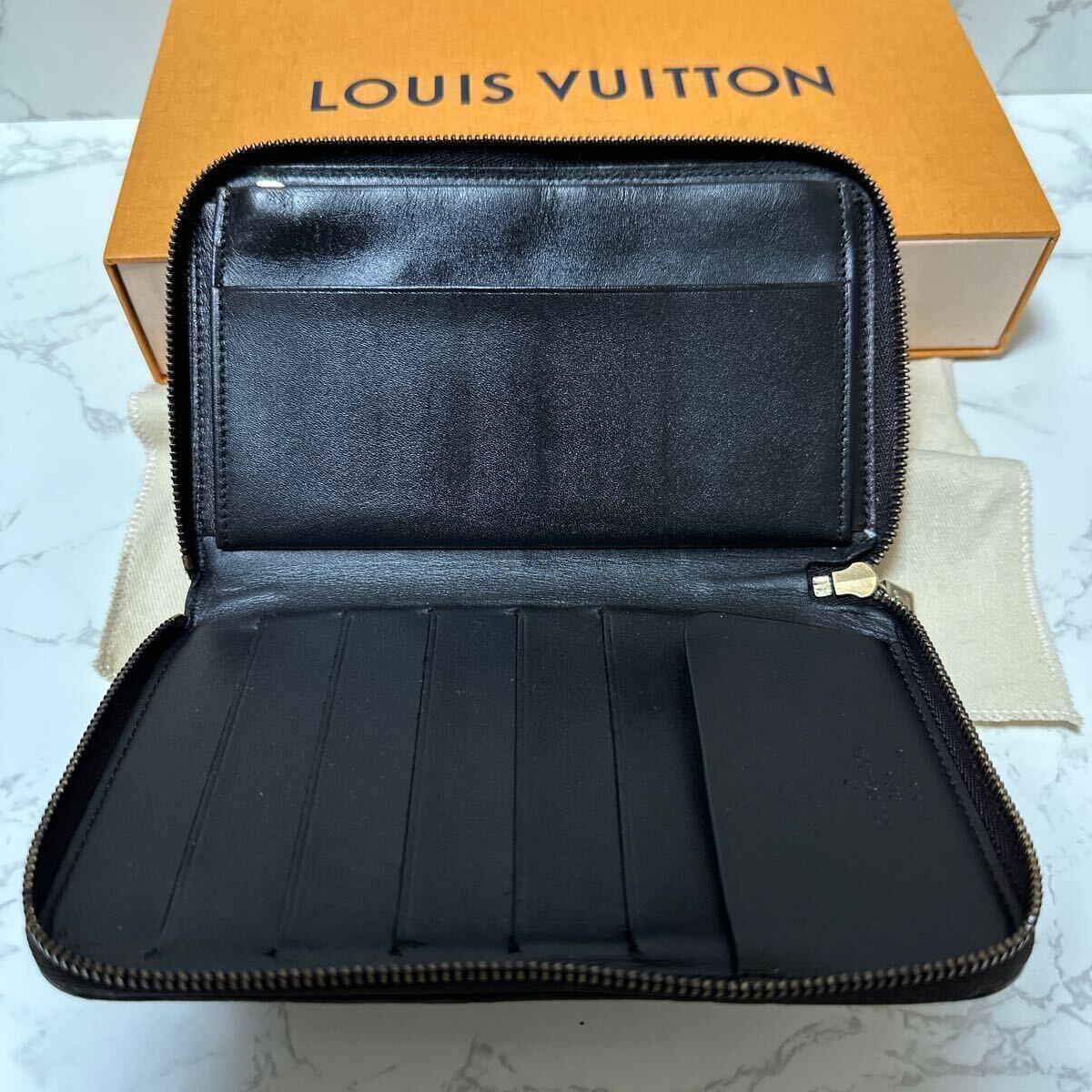 ◯商品紹介 ・ブランド名 ：LOUIS VUITTON ・商品名 ：ヴェルニ ジッピーウォレット . サイズ　: 縦18cm 横11cm ・カラー：ブラック _画像4