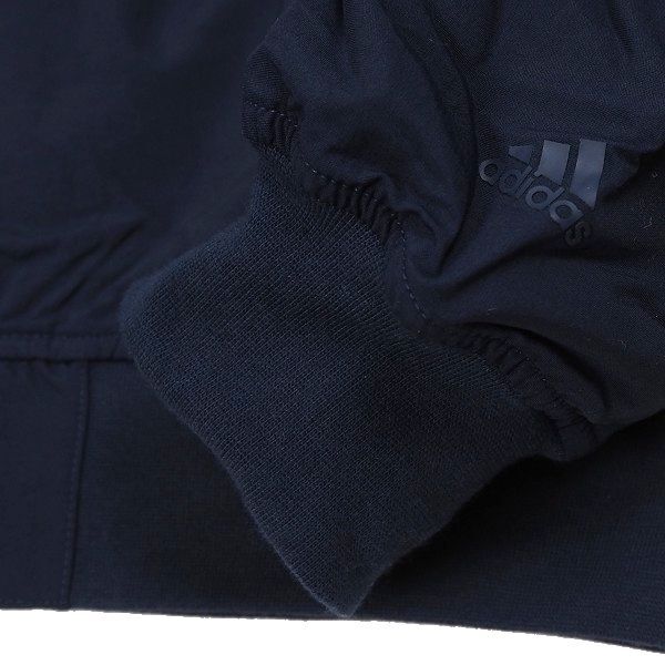 R382 new goods adidas Adidas Golf full Zip window jacket Bomber jacket XL navy 