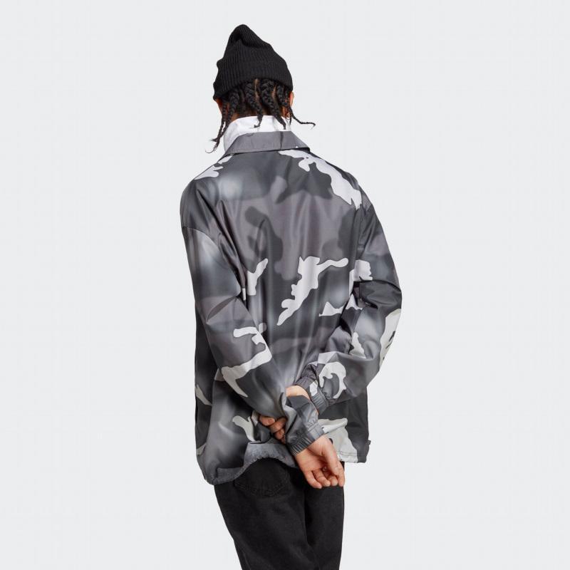 R213 新品 adidas originals グラフィック カモ コーチジャケット アディダスオリジナルス Camo Coach JKT (サイズ：XL)_画像4