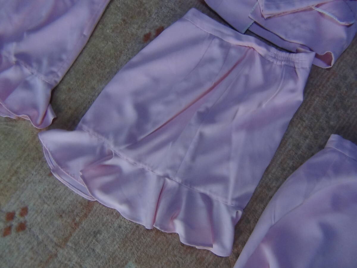 コスプレ 制服 コンパニオン スーツ 実際に使用されてた服 3着まとめて ピンク色 桃色 動作未チェック 中古品 現状品の画像6