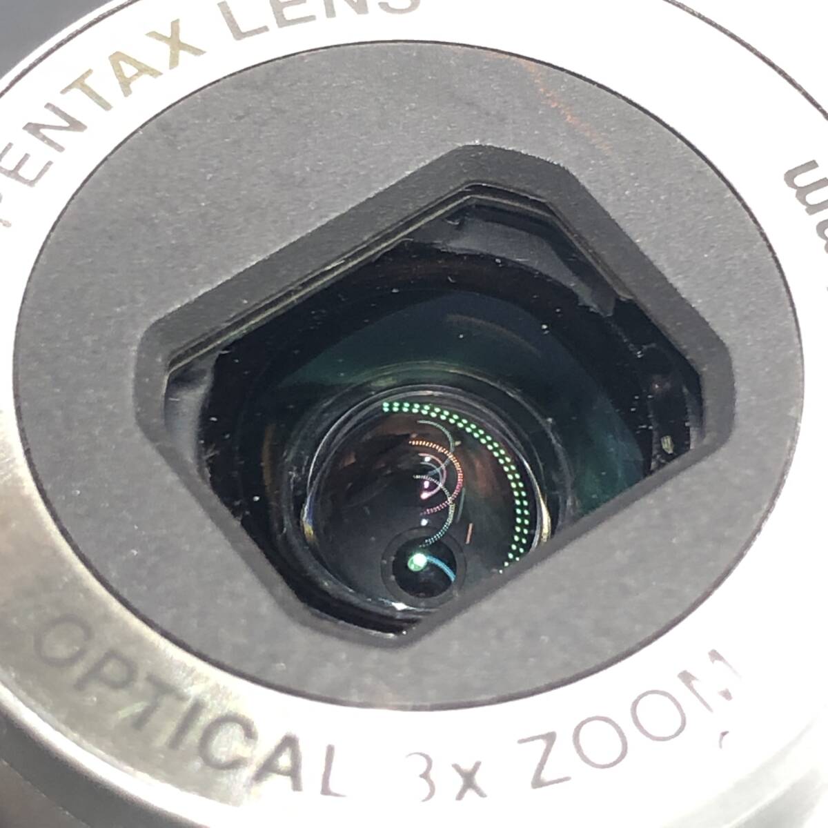 ★E04180/PENTAX ペンタックス/デジタルカメラ/AF/Optio E90/OPTICAL 3x ZOOM 5.7㎜-17.1㎜/箱付/シャッターOKの画像7