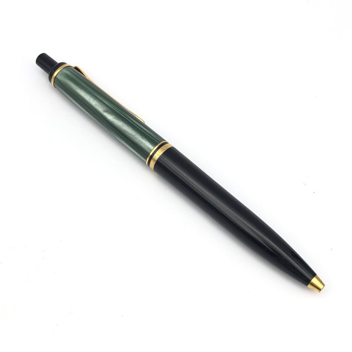 *E04327/PELIKAN пеликан / шариковая ручка / knock тип /ma- blue green / кисть регистрация OK
