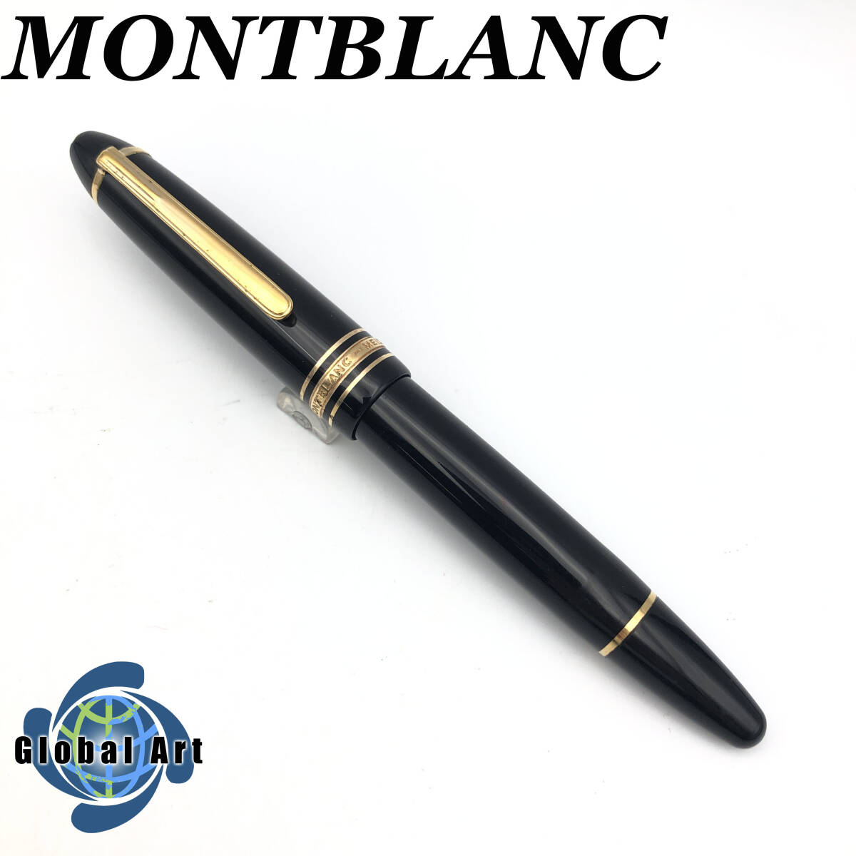 *E04329/MONTBLANC Montblanc / fountain pen /MEISTERSTUCK Meister shute.kNo.146/ pen .4810 14K 585/ black × Gold 