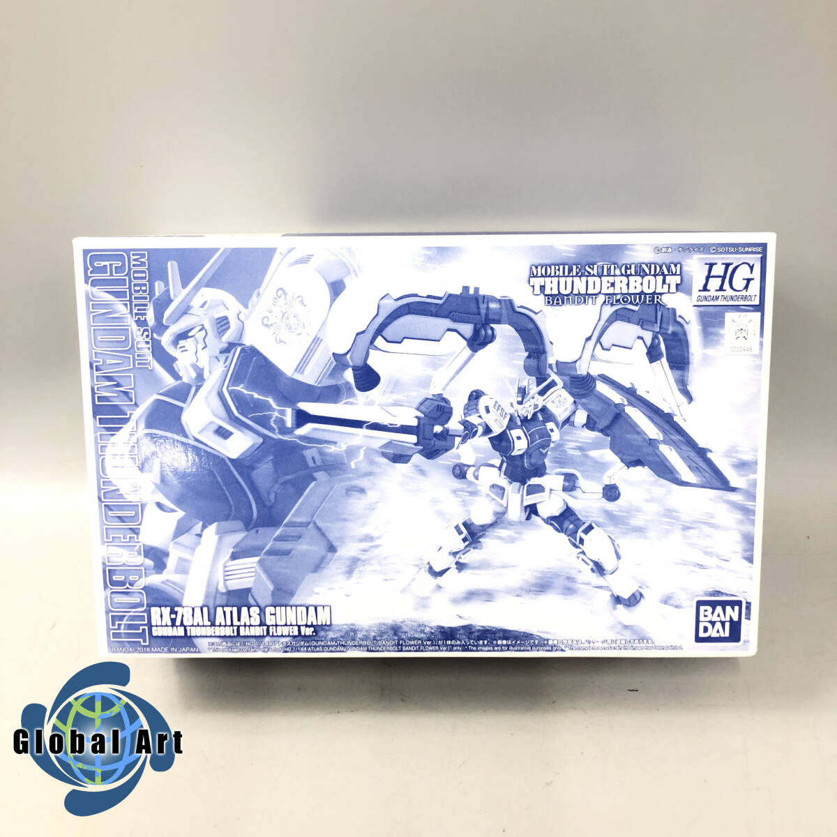 *E04430[ not yet constructed goods ]BANDAI Bandai / plastic model / Mobile Suit Gundam Thunderbolt /RX-78AL Atlas Gundam /1/144