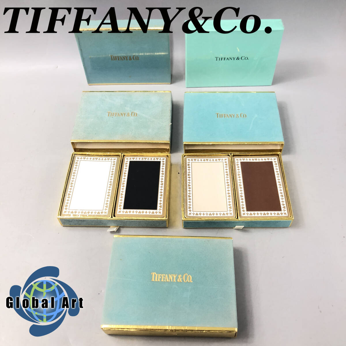 ★E04958/TIFFANY&Co. ティファニー/トランプ/まとめて/計5点セット/未開封品含/箱付_画像1