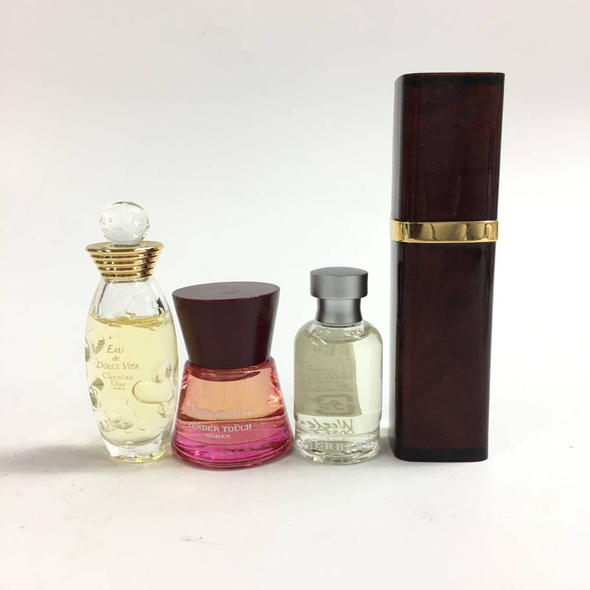 ★E04896/BURBERRY バーバリー/BVLGARI ブルガリ/GIVENCHY ジバンシィ 等/香水/ドルチェヴィータ/プールファム 等/5ml 等/計14点セット_画像4