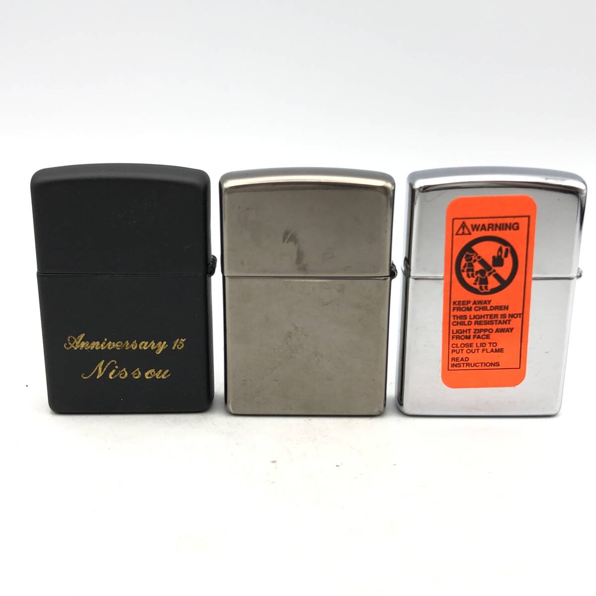 ★E41015/ZIPPO ジッポー/オイルライター/ハンティングワールド 等/2004年製 等/まとめて/計3点セット/未開封品・未使用品含_画像5