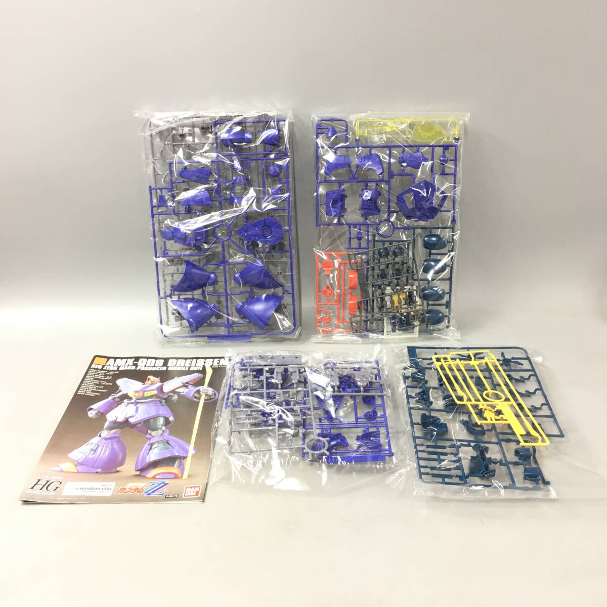 *E05073[ не собран товар ]BANDAI Bandai / пластиковая модель / Mobile Suit Gundam ZZ/1/144 AMX-009 dry senHG