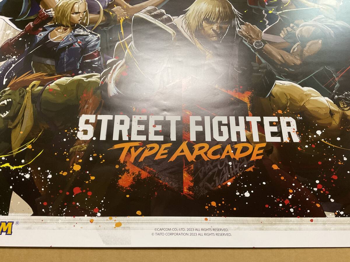 ストリートファイター6 タイプ アーケード◇STREET FIGHTER Ⅵ TYPE ARCADE◇A1ポスター_画像4