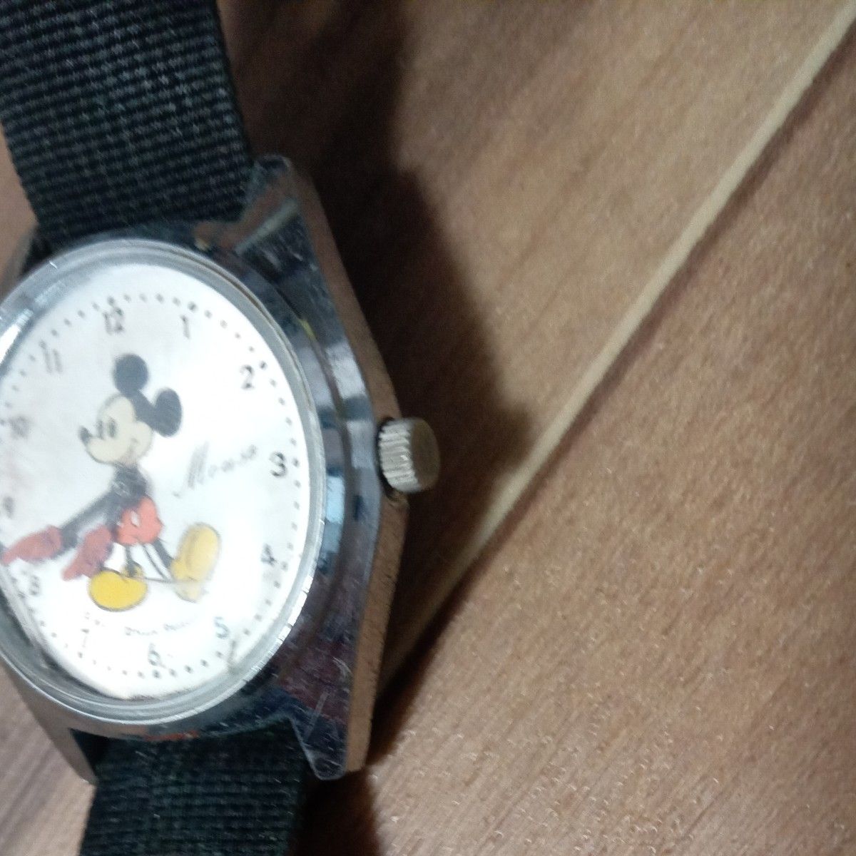 ミッキーマウス 電池切れ SEIKO 手巻き 腕時計 セイコー