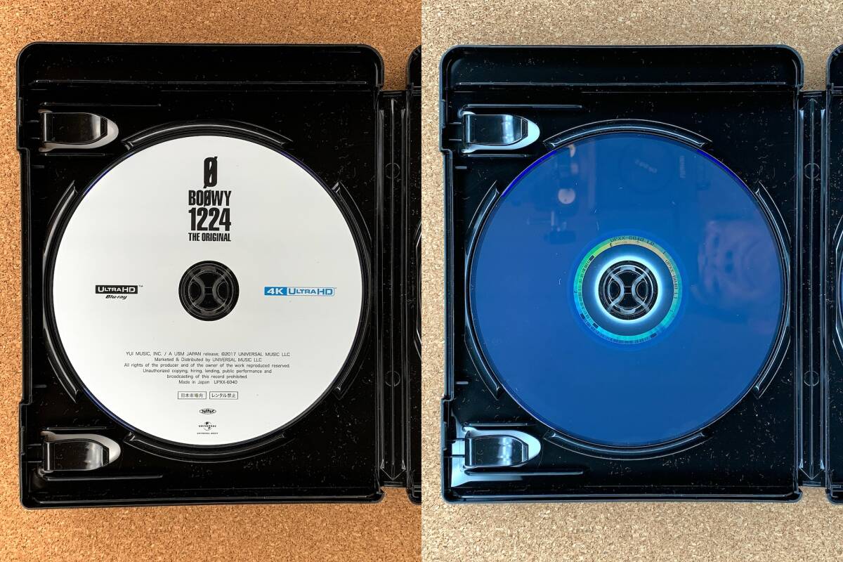 ☆★ 【中古美品】 BOφWY / BOφWY 1224-THE ORIGINAL- 4K ULTRA HD + Blu-ray [初回限定版]★☆