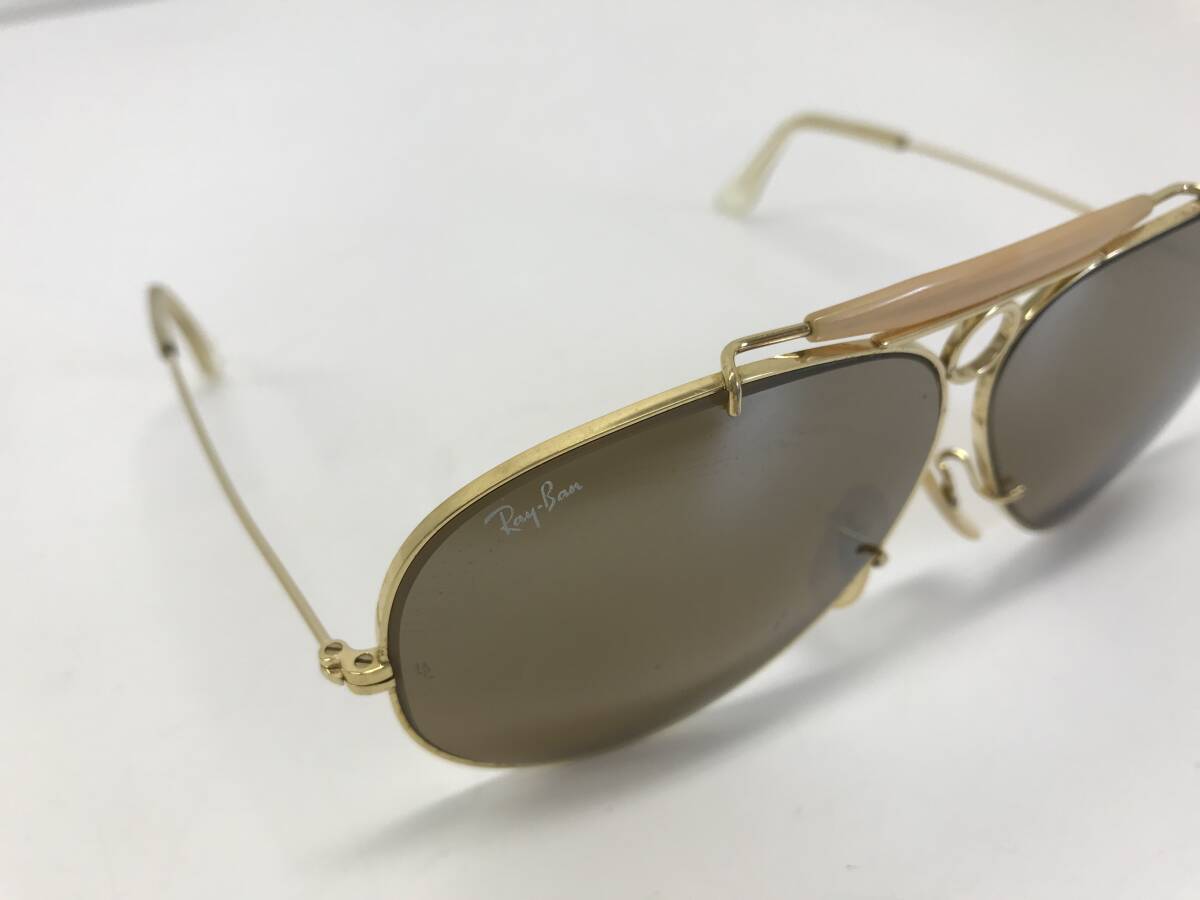 Ray-Ban レイバン サングラス ティアドロップ レディース メンズ メガネ 眼鏡 めがね 金属フレーム ヴィンテージ vintage 現状品 の画像3