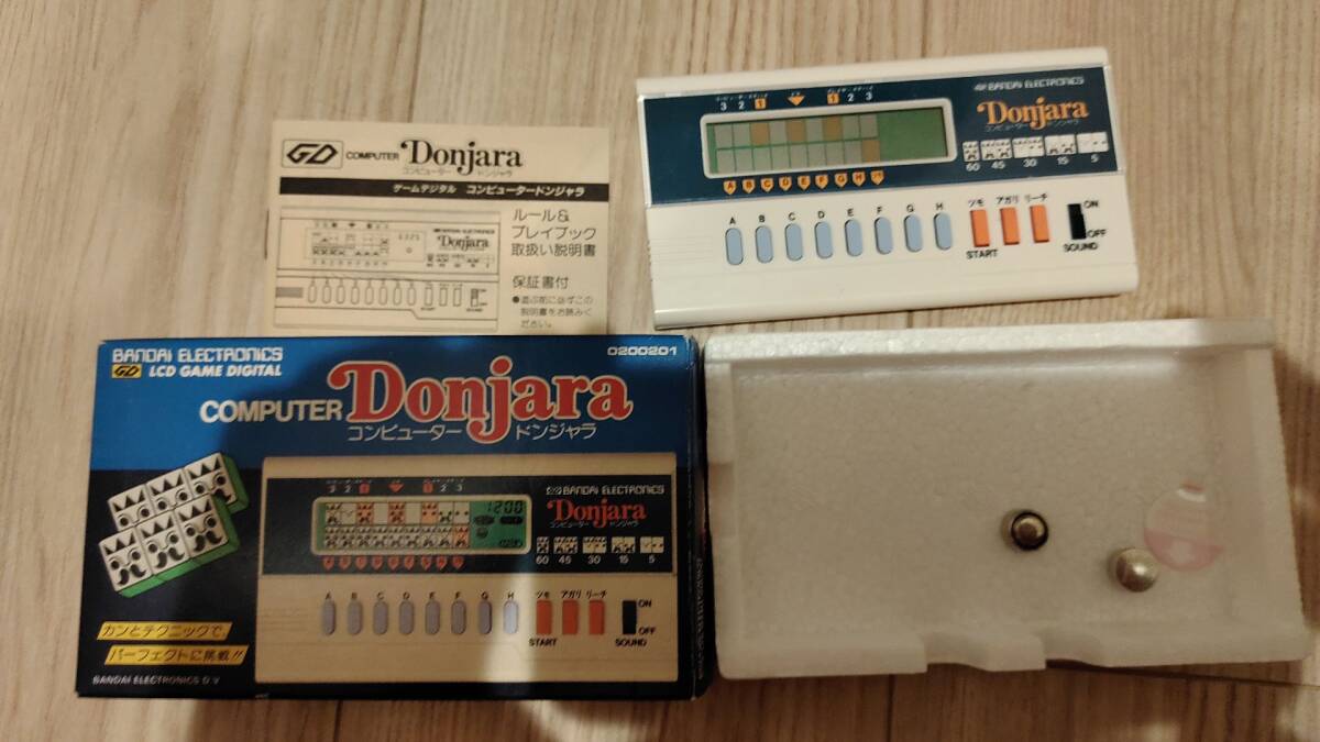  Bandai BANDAI ELECTRONICS LCD GAME DIGITAL компьютер donjara COMPUTER DONJARA не использовался подлинная вещь редкий трудно найти прекрасный товар 