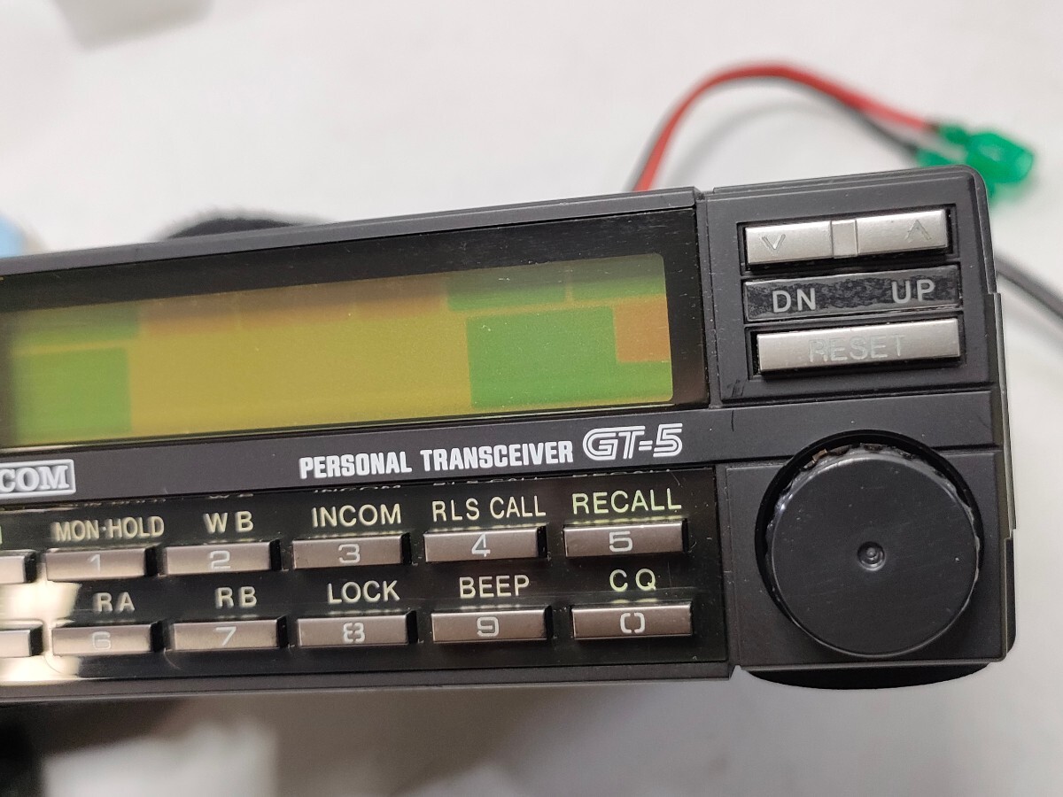管理1057 ICOM アイコム パーソナルトランシーバー 無線機 GT-5 未チェック の画像3