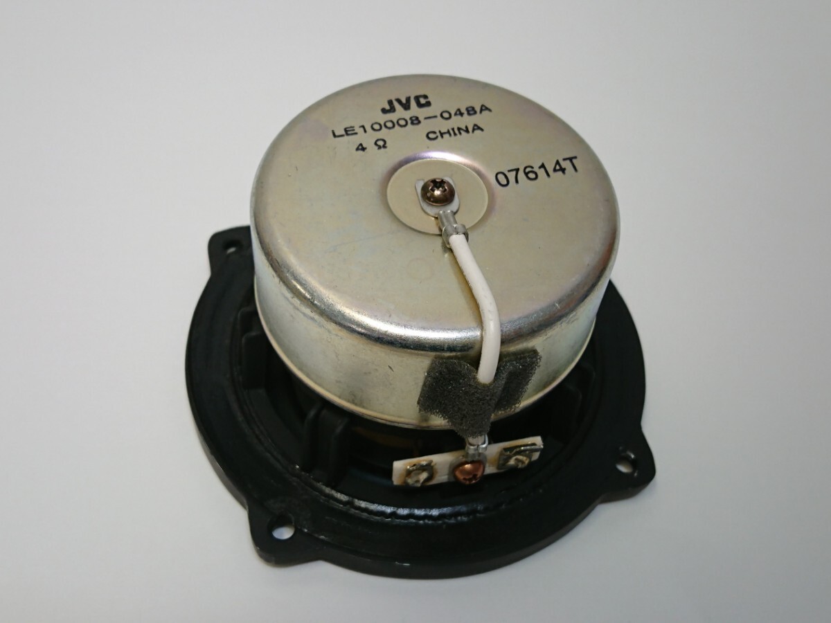 管理1117 JVC Victor ビクター LE10008-048A SP-EXAK1 スピーカーユニット サイズ 約:10cm オブジェ 難あり ジャンクの画像3