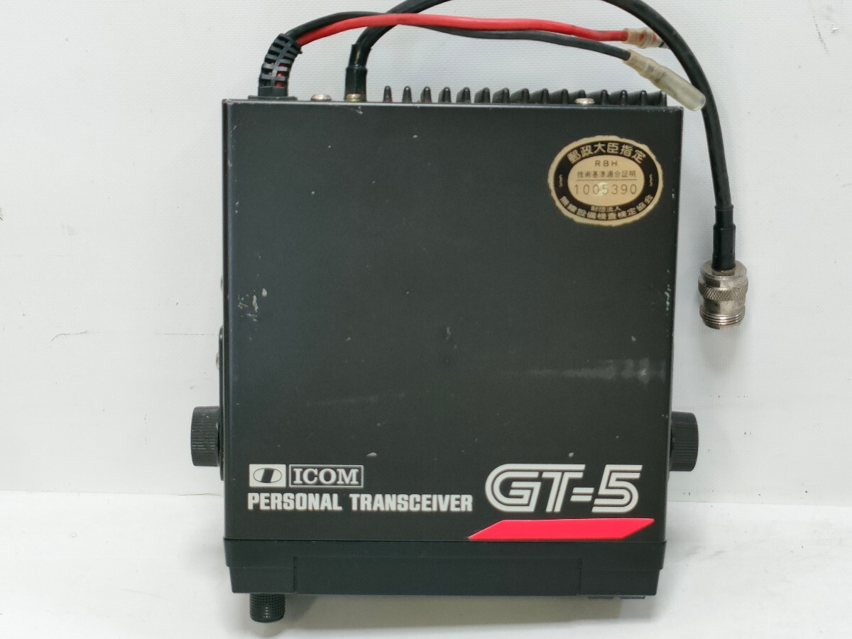  control 1257 ICOM Icom personal transceiver transceiver GT-5 no check 