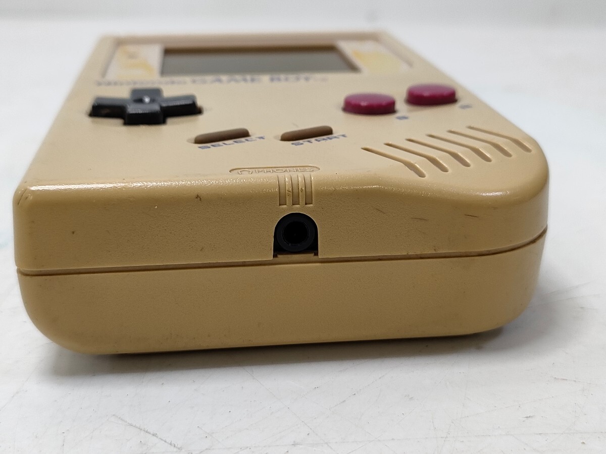 管理1023 Nintendo 任天堂 GAMEBOY 初代 ゲームボーイ DMG-01 未チェック 液晶パネル欠品 破損 汚れあり 色ヤケあり_画像5